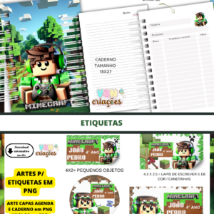Arquivo Digital - Escolar Minecraft