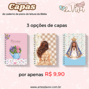 Capas plano de leitura da Bíblia - arquivo digital
