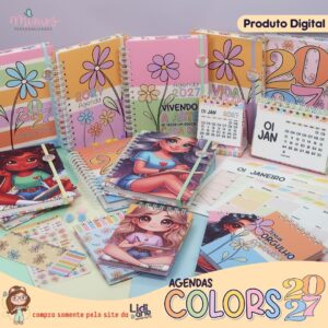 ARQ DIG – Agendas COLORS A5 – 2027