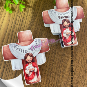 Card cruz Cristo vive