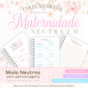 Coleção Digital Maternidade Neutra 2.0