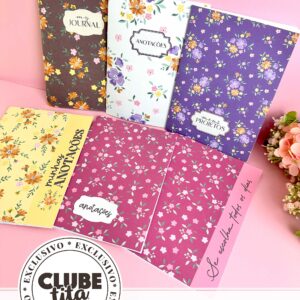 Flor de Maria Caderninhos Clube