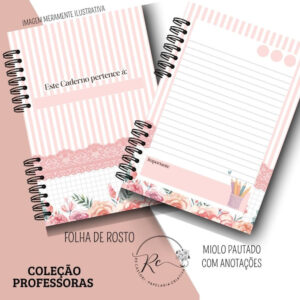KIT DIGITAL CADERNO DE ANOTAÇÕES - COLEÇÃO PROFESSORAS
