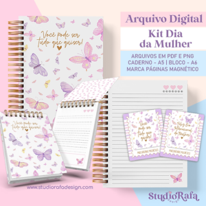 Kit Dia da Mulher #1 (arquivo digital)