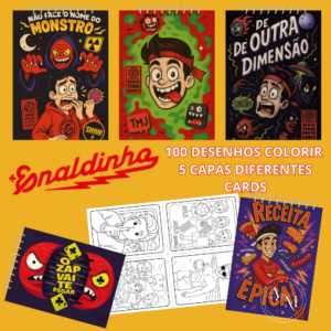 Livro de Colorir - Enaldinho