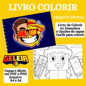 Livro de Colorir - Geleia