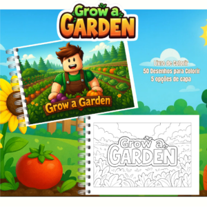 Livro de Colorir Grow a Garden (PDF)