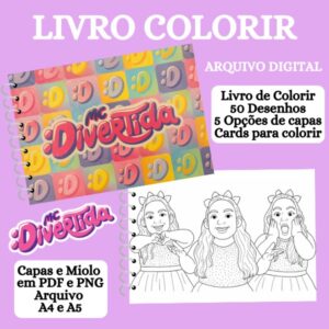 Livro de Colorir - MC Divertida
