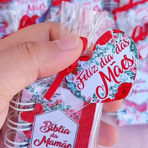 PDF Tag Coração Feliz Dia Das Mães