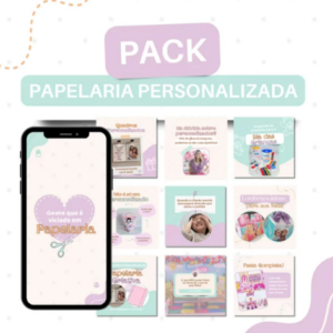 Pack Papelaria Personalizada