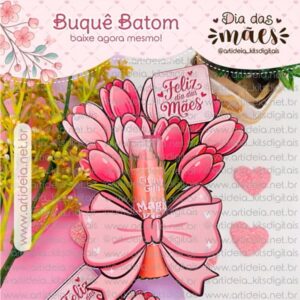 Arquivo Digital - Buquê Batom Dia das Mães