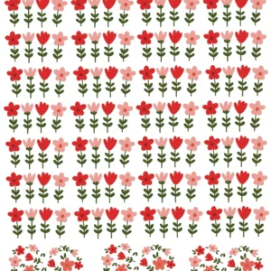 Arte Digital DTF UV Dia das Mães Flores avulsas(Folha A4)
