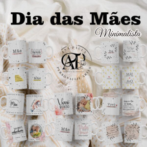 Arte para Caneca Dia das Mães – C3