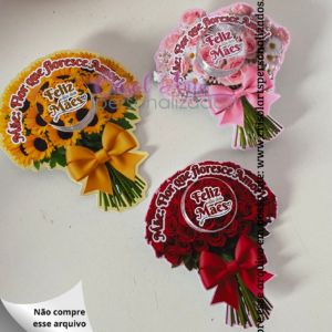 Card buquê misto mini hidratante dia das mães