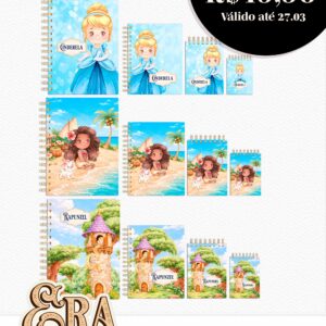 Era Uma Vez - Kit Encadernação - Volume 2 ( Cinderela, Moana e Rapunzel)