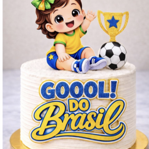 TOPO - GOL DO BRASIL MENINA