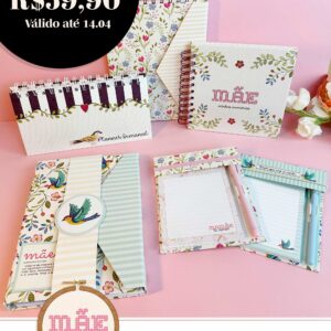 Mãe 2026 - Combo Encadernação