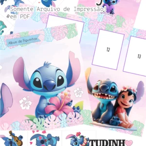 PDF - Álbum de Figurinhas - Stitch