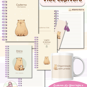 Pack Vibe Capivara