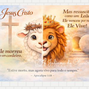 Painel Cordeiro e Leão (Apocalipse 1-18)