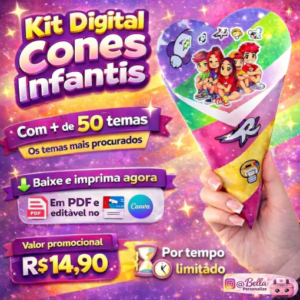 + de 50 Cones Infantis