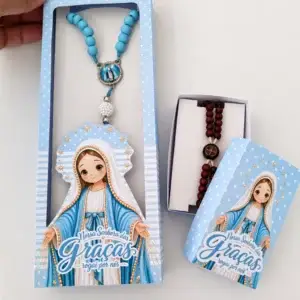 ARQUIVO DIGITAL CAIXA TERÇO + BRINDE -Nossa Senhora das Graças