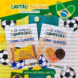 Arquivo Digital - Cartão Cliente Balinha Copa do Mundo