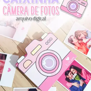 Arquivo Individual - Caixinha câmera de fotos