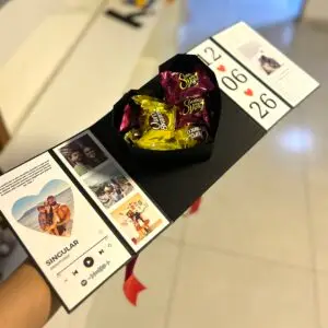 Caixa CARTONADA dia dos Namorados