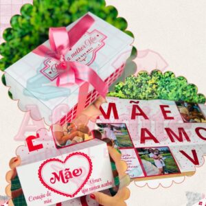 Caixa Memórias de Amor Mãe