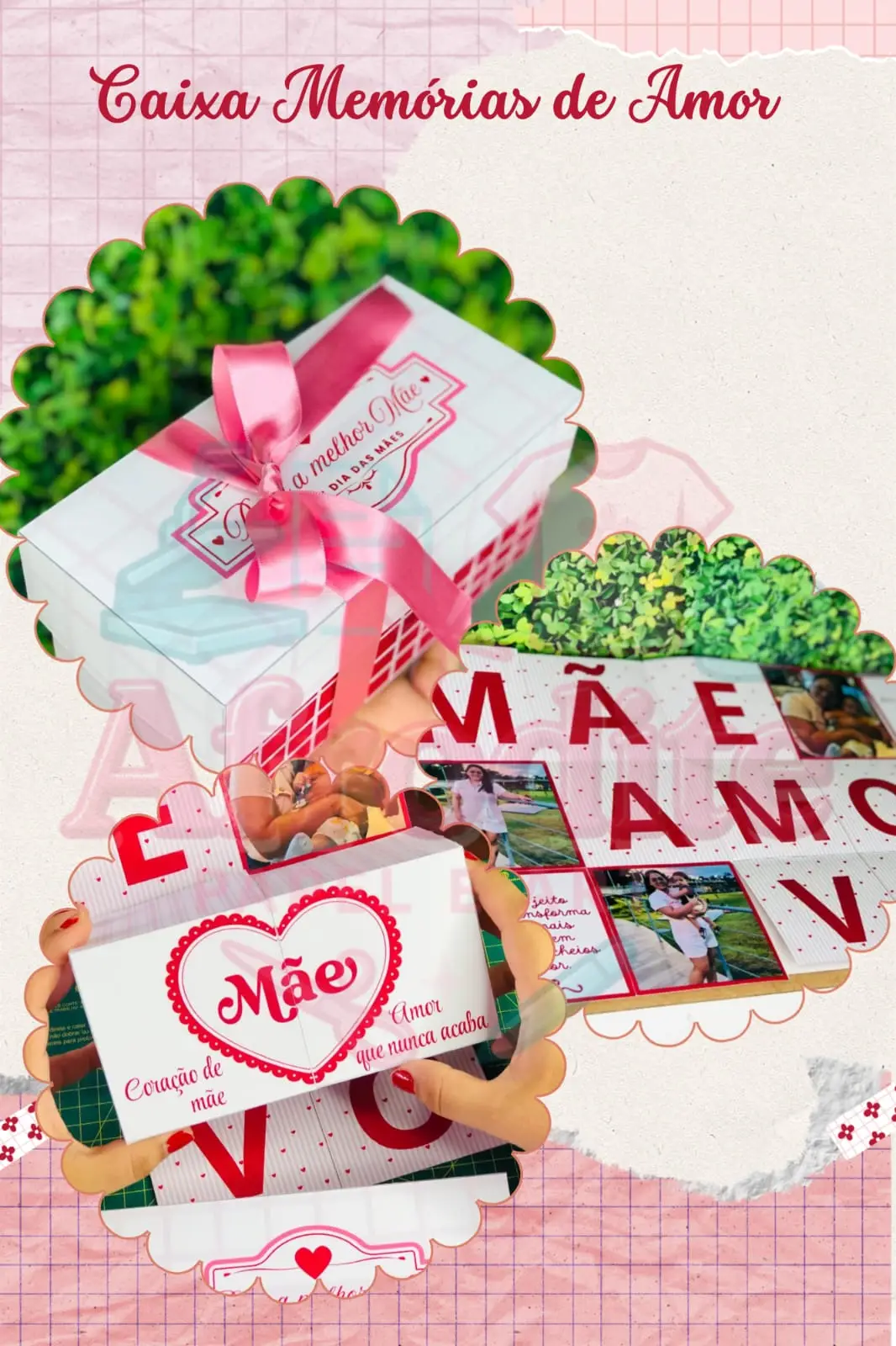 Caixa Memórias de Amor Mãe Caixa Memórias de Amor Mãe - Imagem 1