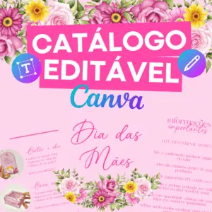 Catálogo Editável – Dia das Mães