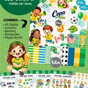 Copa 2026 - Combo Ilustrações