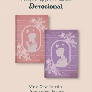 Devocional Coleção Laços & Rosas Costura