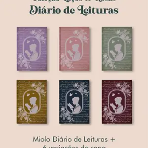 Diário de Leituras Coleção Laços & Rosa Costura
