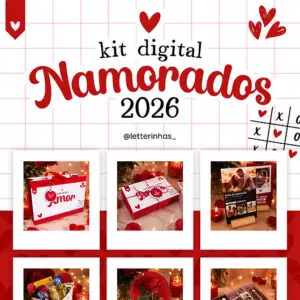 Kit Digital Namorados 2026 ( Letterinhas )