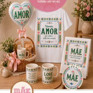 Mães 2026 - Pack Mãe Sublime - Sublimação