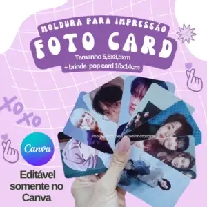 Moldura para Impressão - Foto Card