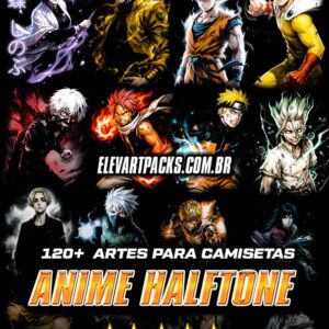 Pack Artes Anime Halftone 120+