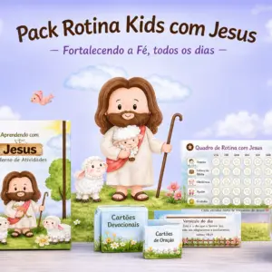 Pack Rotina Kids com Jesus