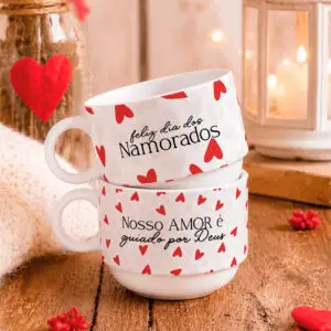 Pacotes de Artes para Xícaras Dia dos Namorados