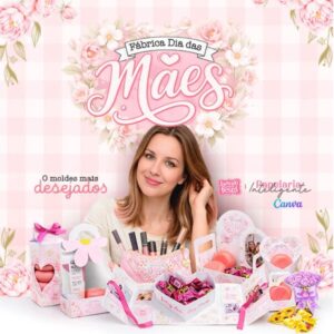 Presente Dia das Mães – Moldes em PDF + Canva Editável