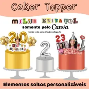 Molde Cake Topper