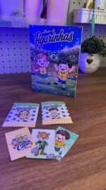 COMBO álbum de figurinhas + bolsinha para caderno - Imagem 2