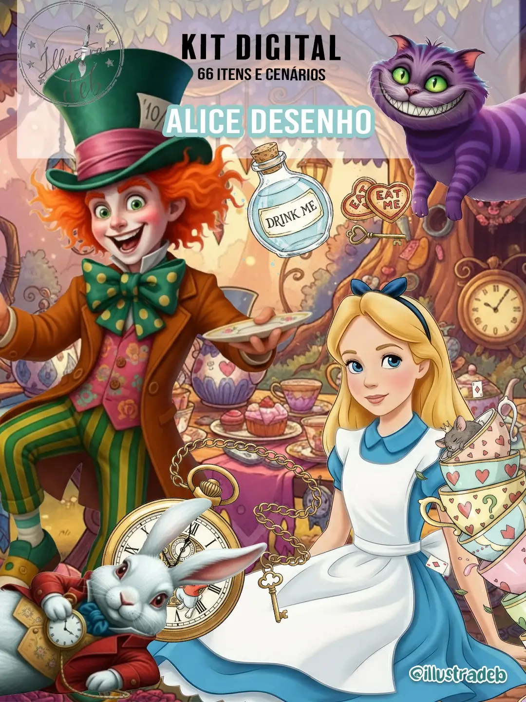Alice Desenho Alice Desenho - Imagem 1