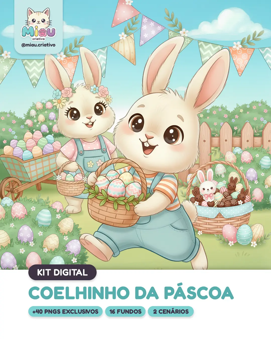 Coelhinho da Páscoa Coelhinho da Páscoa - Imagem 1