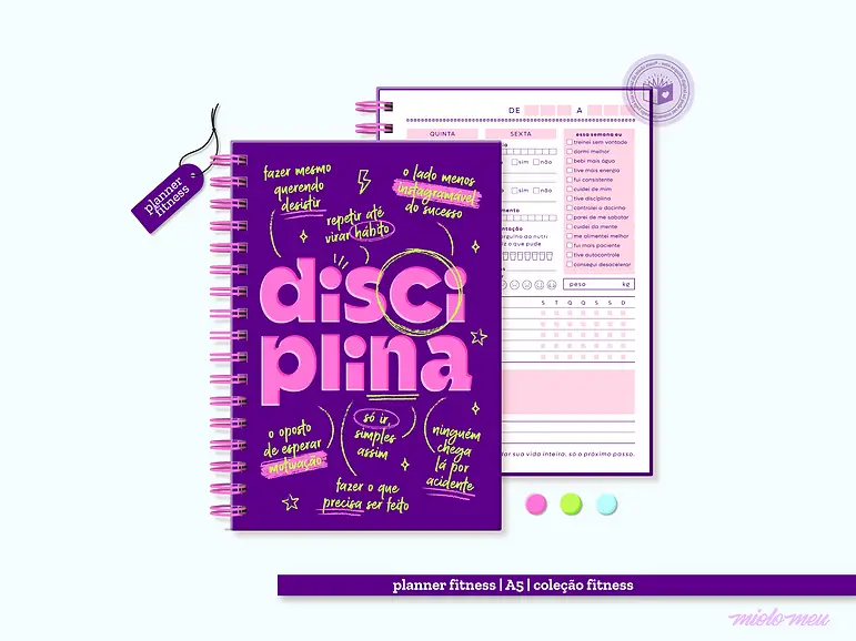 Fitness Planner & Capas Fitness Planner & Capas - Imagem 1