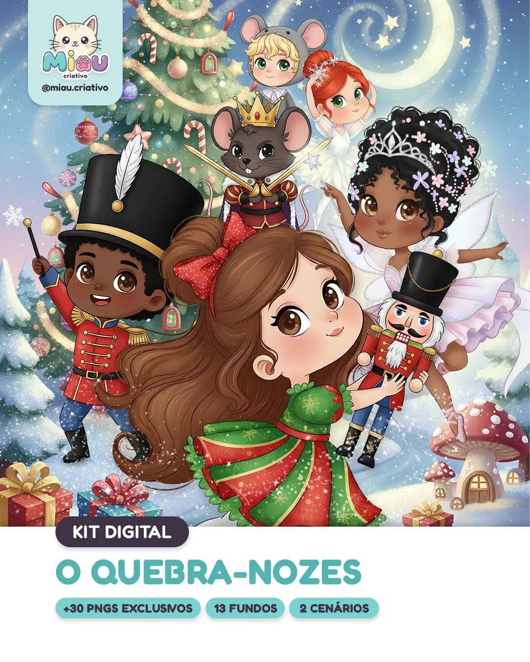 Kit Digital O Quebra-Nozes Kit Digital O Quebra-Nozes - Imagem 1