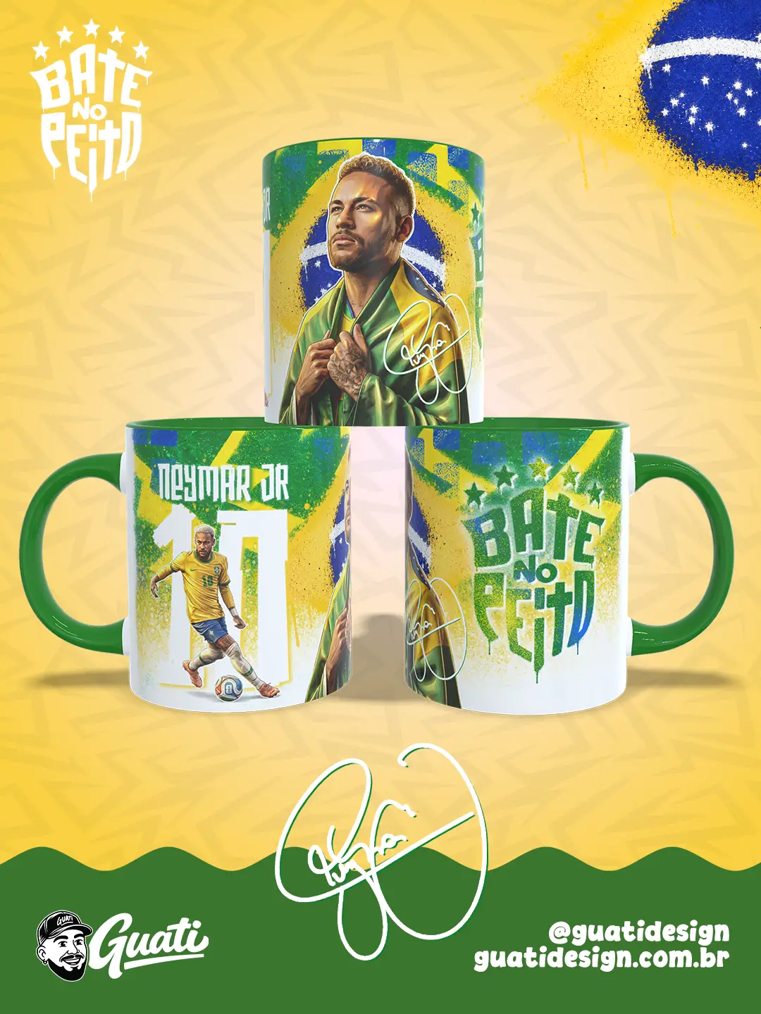 Neymar 2026 Canecas + Chopp Neymar 2026 Canecas + Chopp - Imagem 1