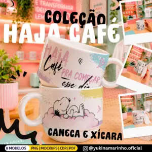 Pack Haja Café Cute Snoopy